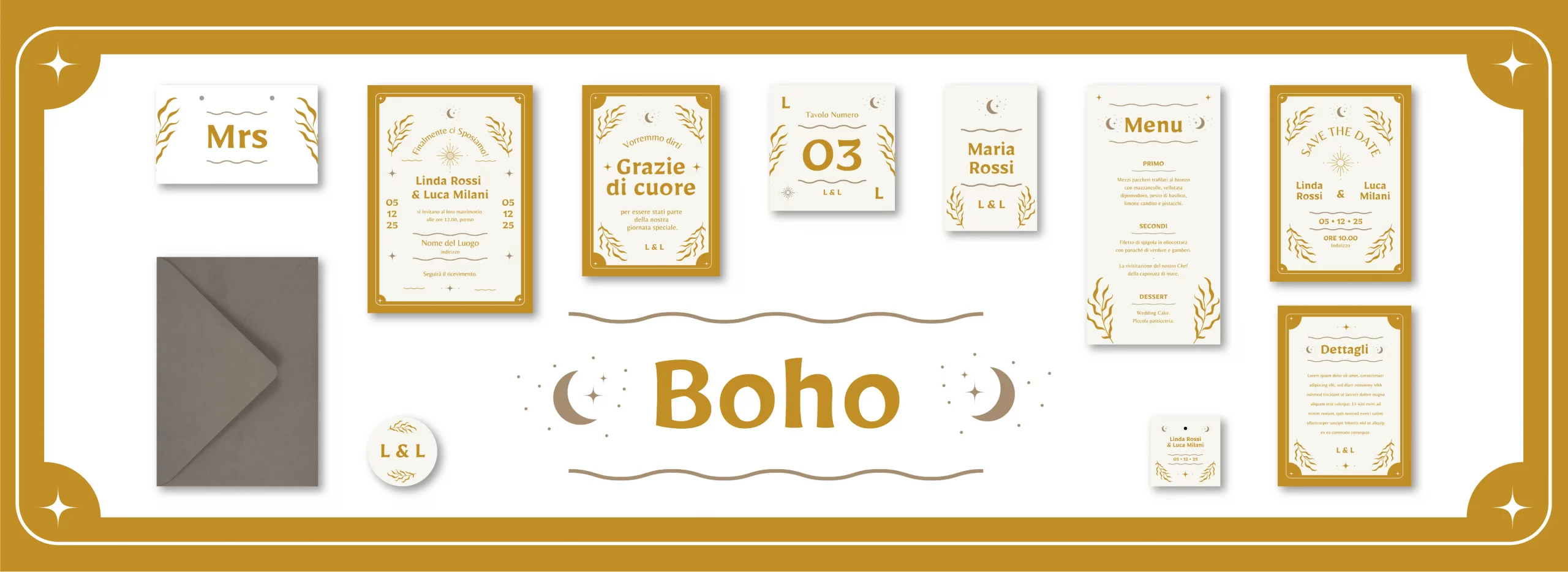 Stationery Boho grafica per matrimoni grafica su misura per matrimonio inviti matrimonio tableau de mariage sito web matrimonio designer per matrimoni graficawedding.it
