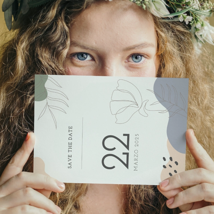 grafica coordinata per matrimoni - graficawedding.it - save the date