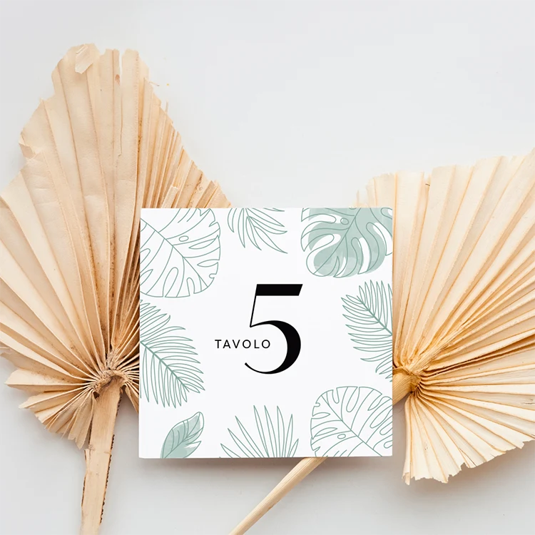 Come Organizzare un Matrimonio in Stile Tropicale - graficawedding.it - grafica coordinata per matrimoni