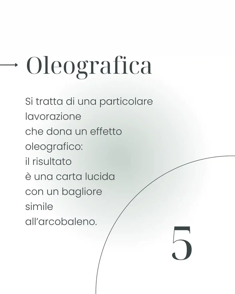 Carta Oleografica color arcobaleno