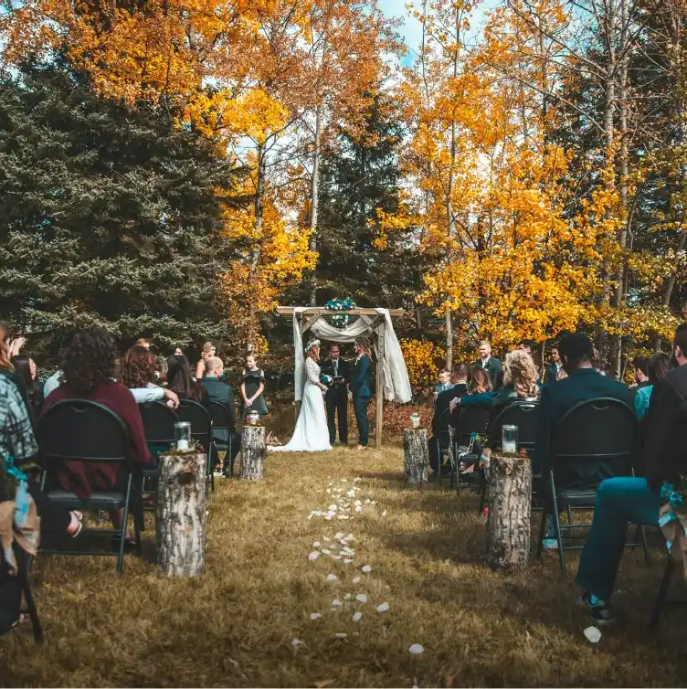 coordinato per matrimonio a tema boho chic