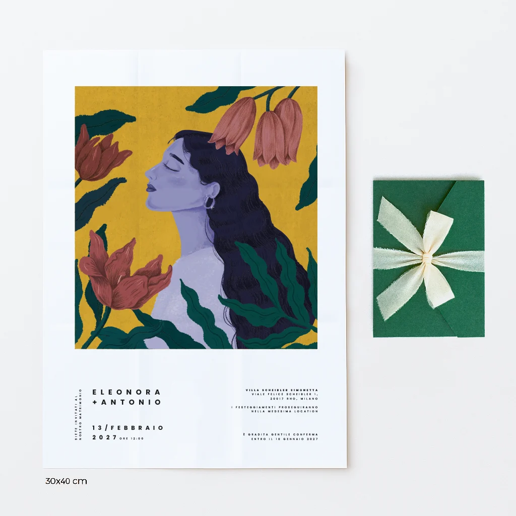 Partecipazioni di nozze pocket - beauty - Grafica Wedding