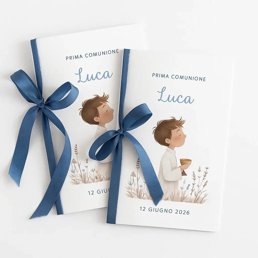Grafica personalizzata per Comunioni​ - Grafica Wedding