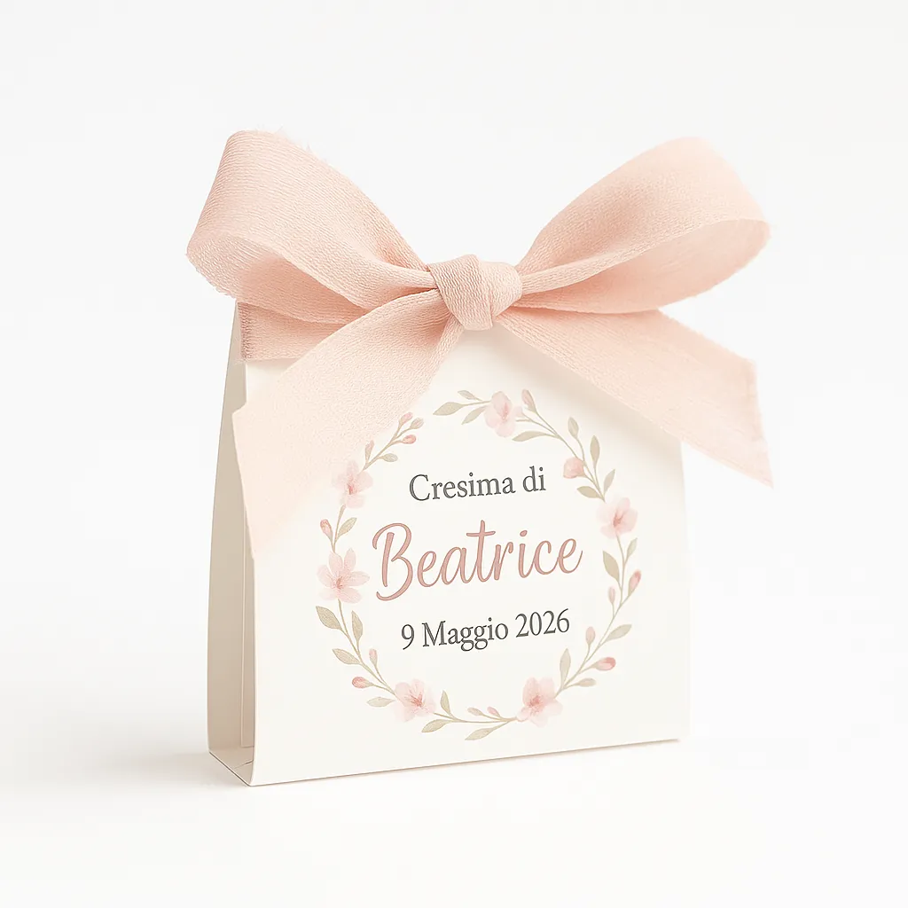 Grafica personalizzata per Cresime​ - Grafica Wedding