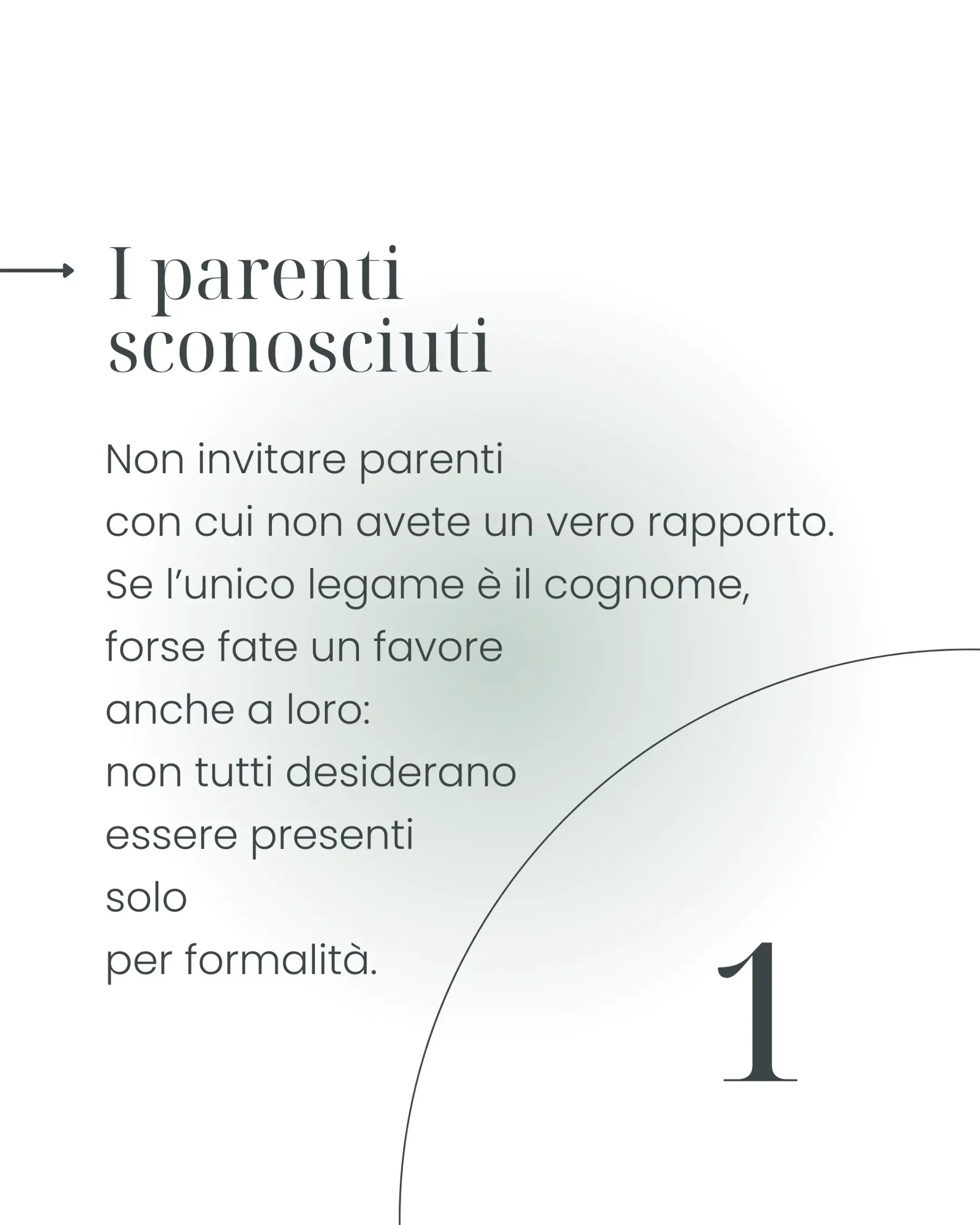 Chi non invitare al matrimonio: scegliere gli ospiti senza sensi di colpa - grafica wedding