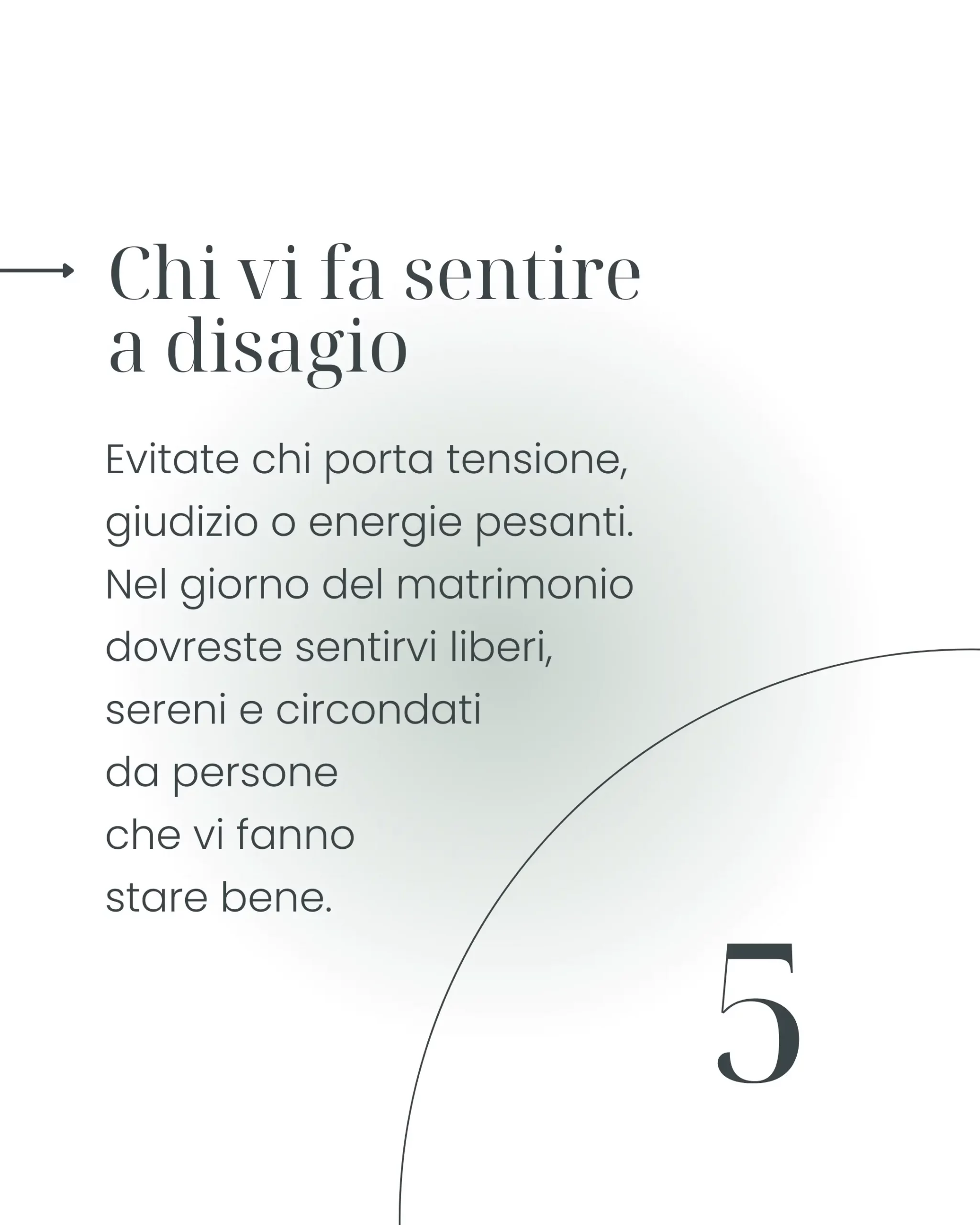 Chi non invitare al matrimonio: scegliere gli ospiti senza sensi di colpa - grafica wedding