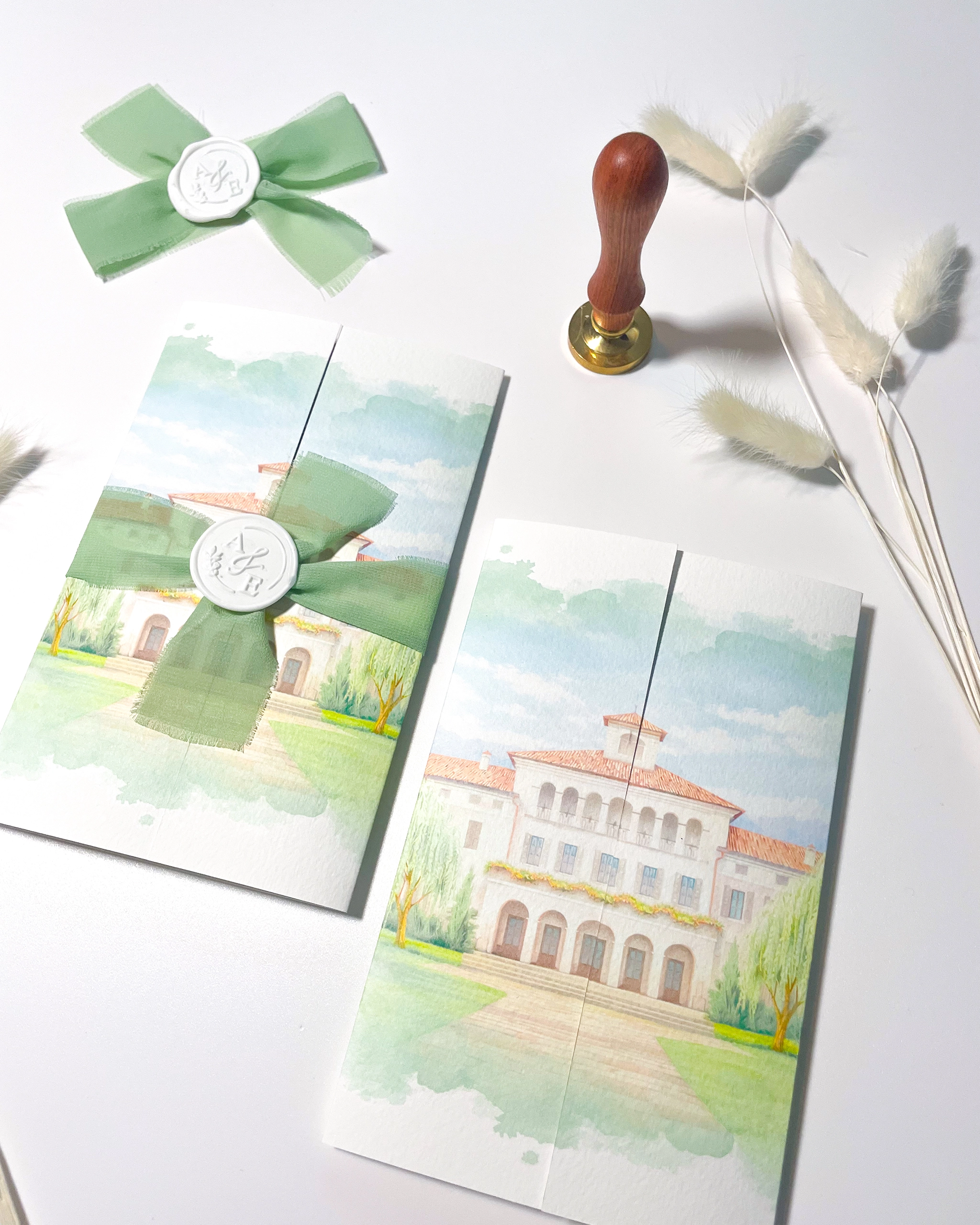 Partecipazione di matrimonio - wedding stationery - grafica wedding