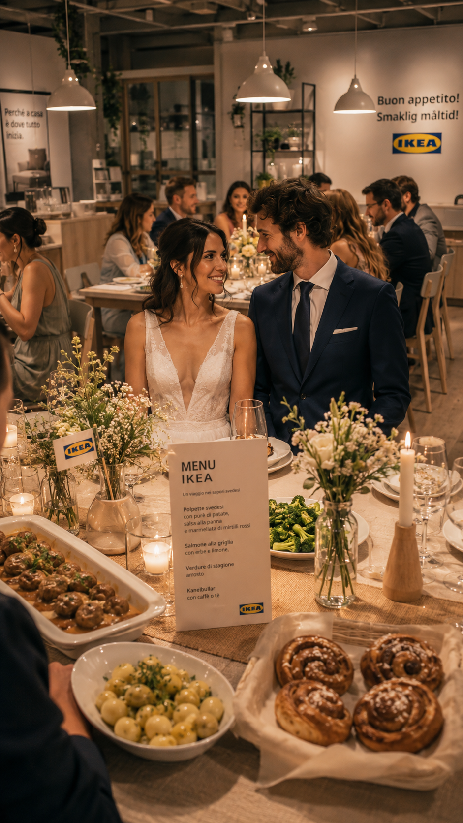 Sposarsi da IKEA: la nuova idea matrimonio che arriva dalla Svezia - grafica wedding