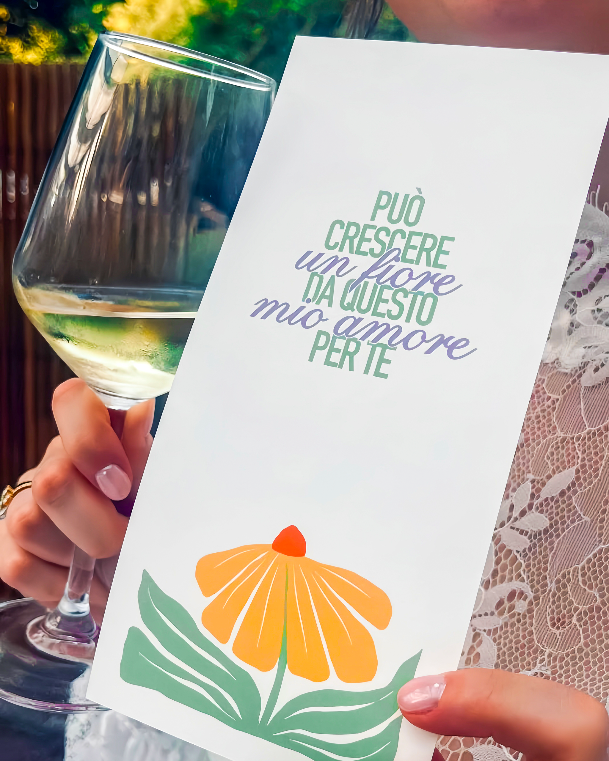 wedding menu - grafica wedding