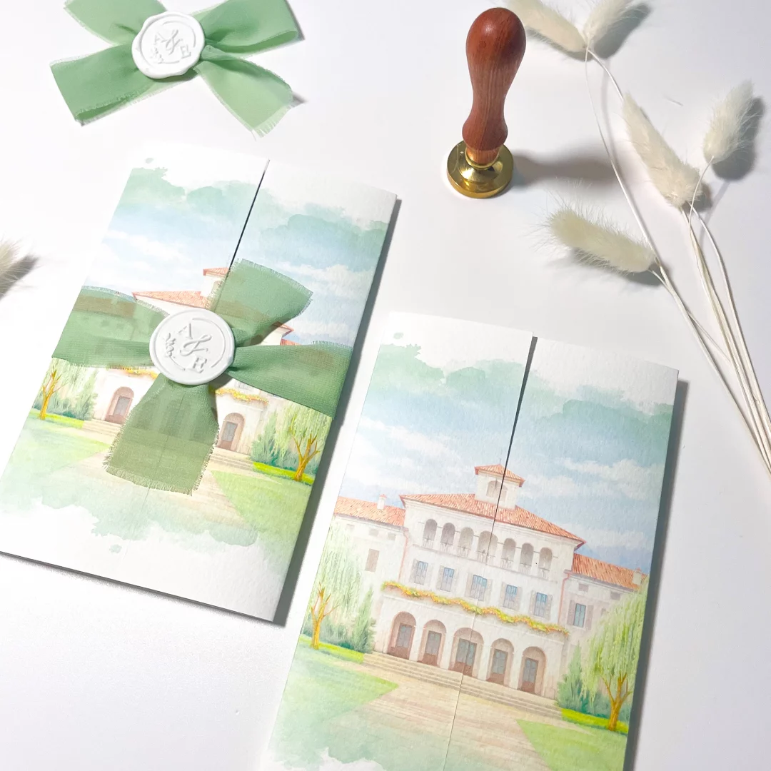 Partecipazione di matrimonio - wedding stationery - grafica wedding