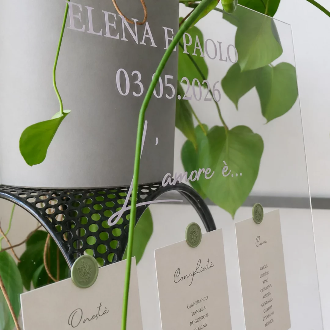 tableau de maraige - grafica wedding